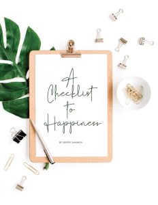 A Checklist to Happiness