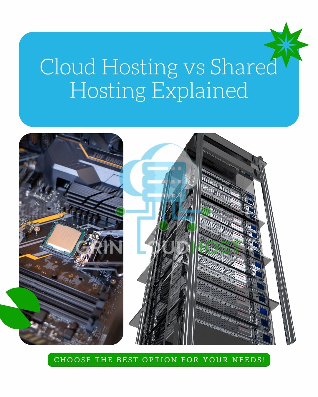Cloud Hosting vs Shared Hosting